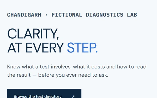 Preview snapshot of Clearline Diagnostics