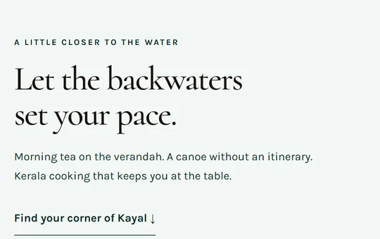 Preview snapshot of Kayal Backwaters Resort